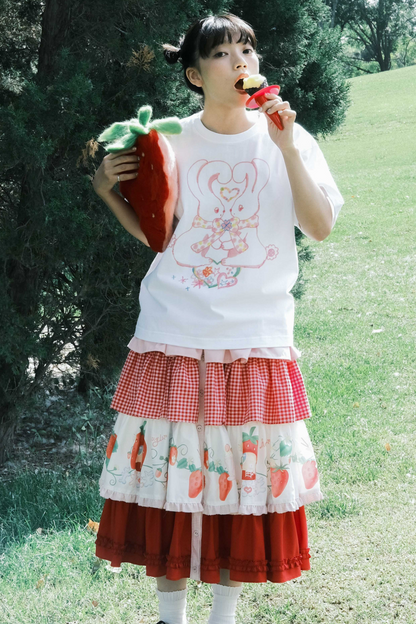 スタープリントTシャツラブ