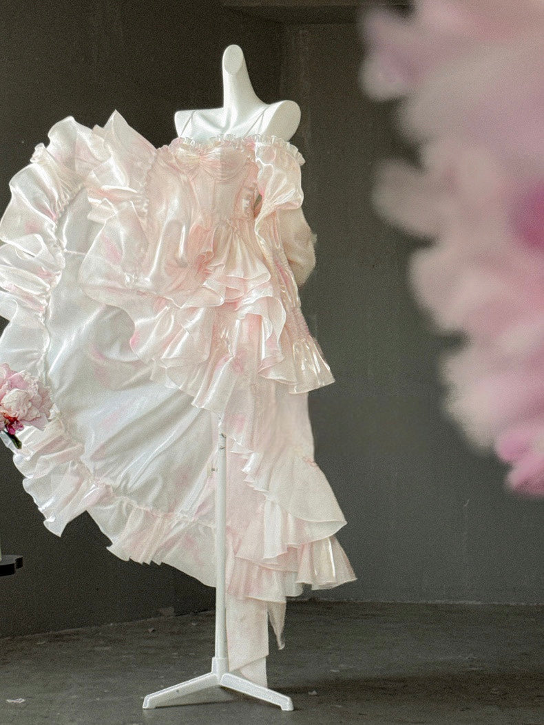 ライトピンクのプリンセスドレスセット