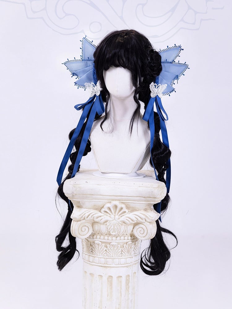 Hairclip Butterfly Blue