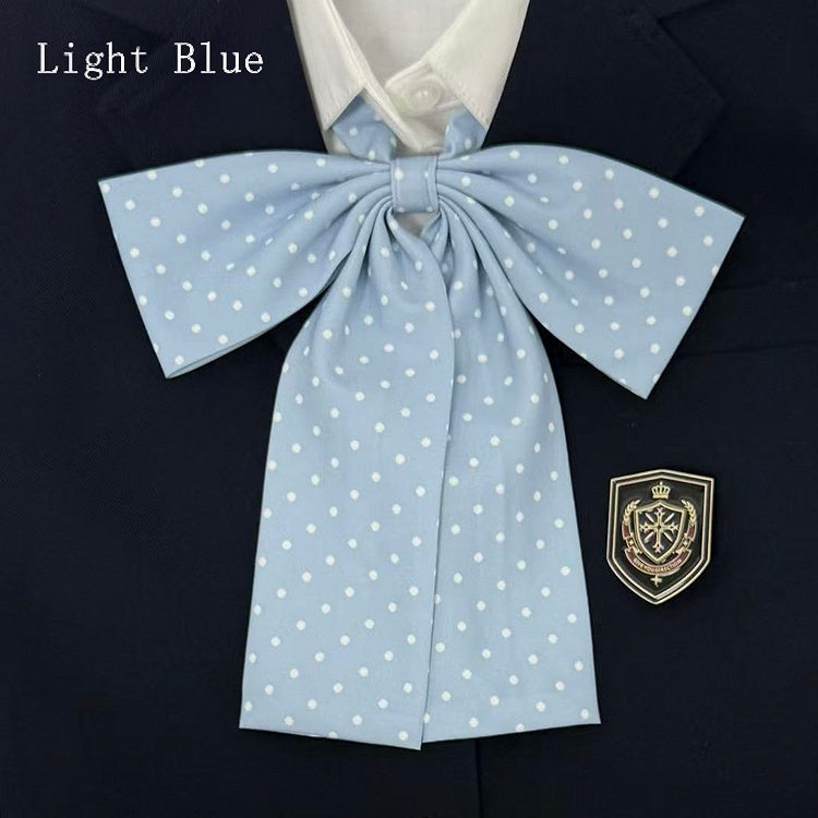 11 Color Tie Options Bow Polka-Dot Pattern