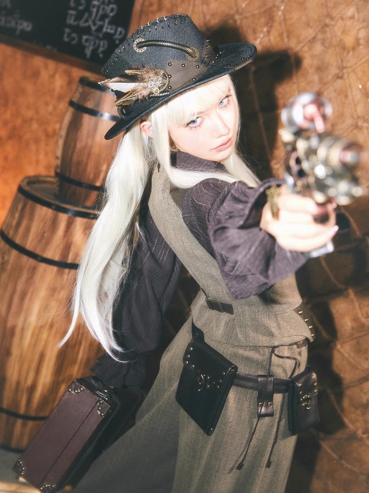 Style Pirate Coffee Steampunk Shirt