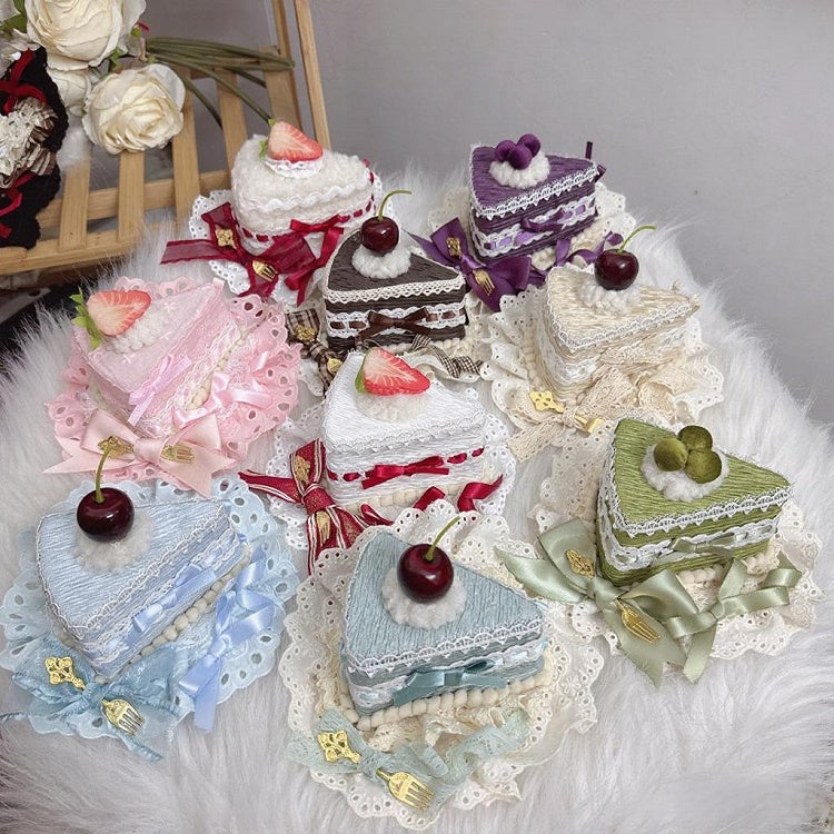 Color Sweet Triangular 12 Hat Cake Options Lolita Mini