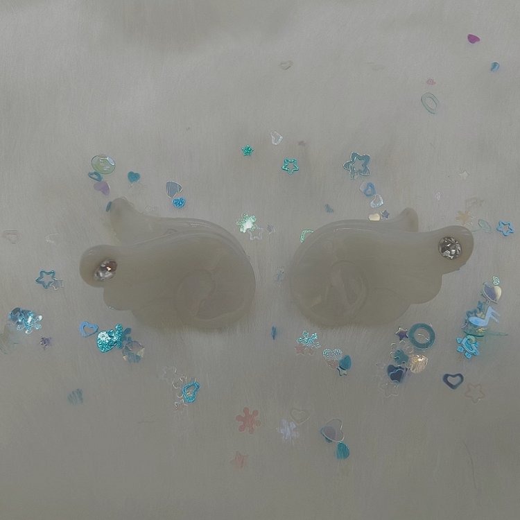 Clips Candy / Blue Claw Kawaii Pink White Yume Angel | Color Purple Wing