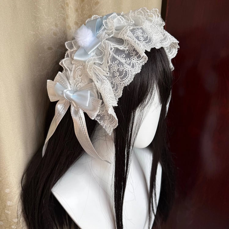 Lolita Hairband Four-Color - Set Lace Hime