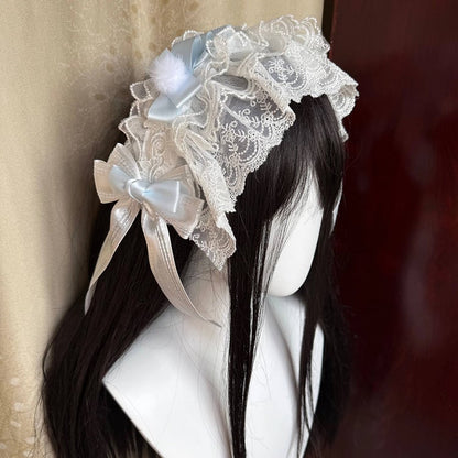 Lolita Hairband Four-Color - Set Lace Hime