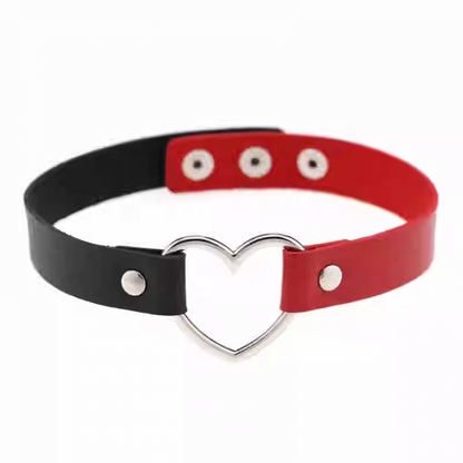 ハートリングPUチョーカー