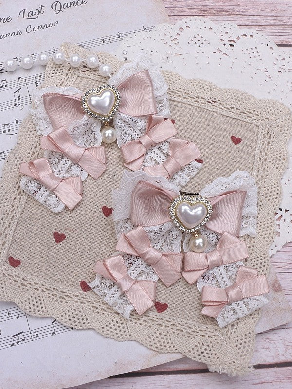 9 Color Hairclip Large Kei Options Bowknot Jirai