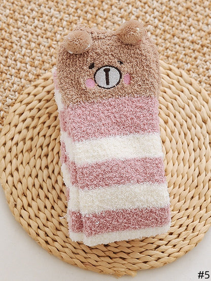 9 Options Cute Animal Design Over Knee Stockings