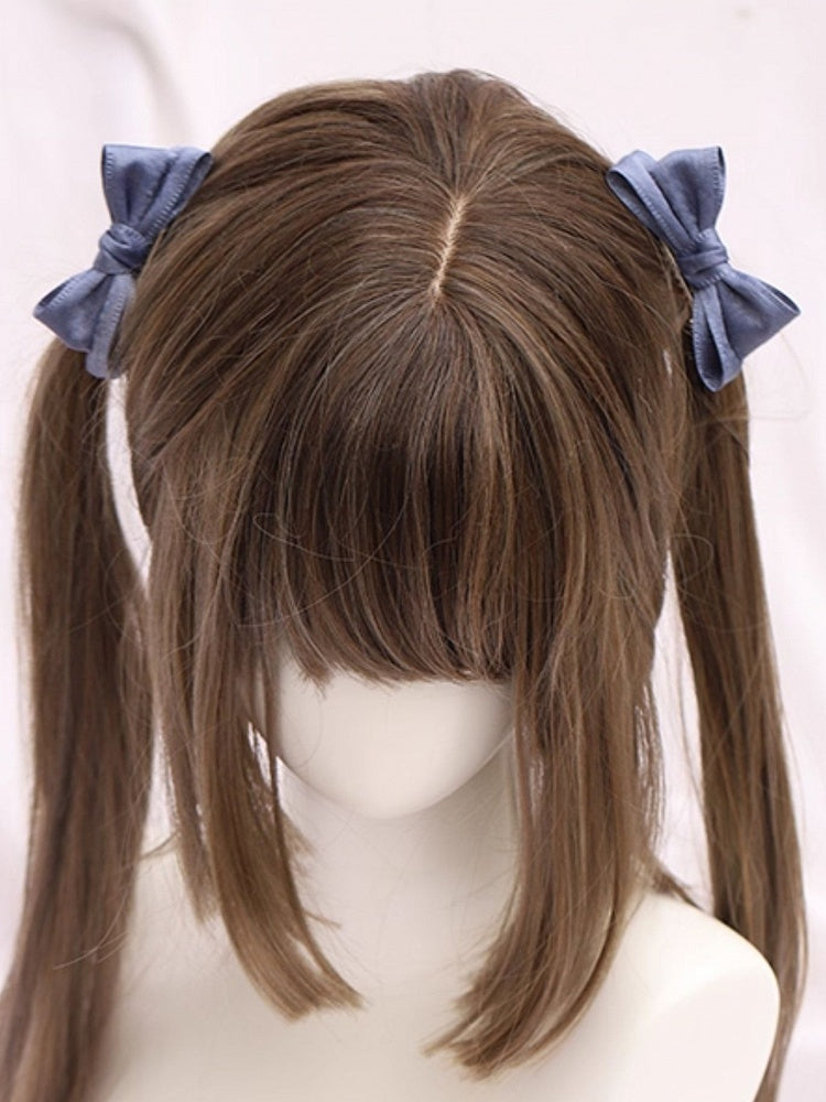 11 Satin Lolita Options Color Bowknot Hairclip