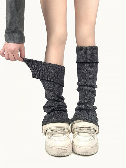Leg Warmers (3 Colors) Knit Ribbed