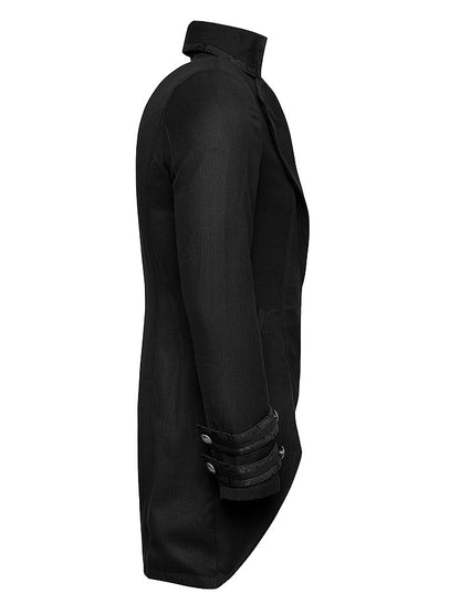 Black Jacket Fake Steampunk Two-pieces Gentleman