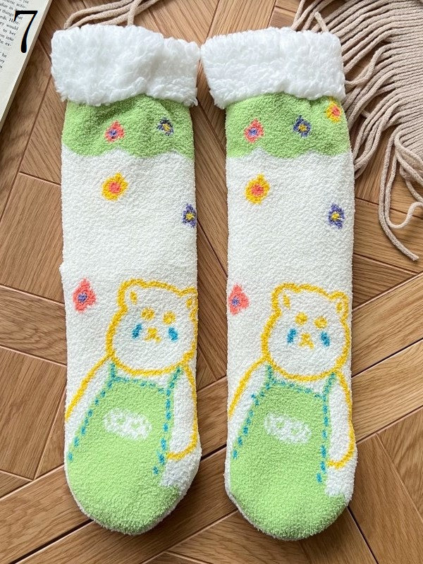 Bär Winter Socken 7 Optionen Cartoon