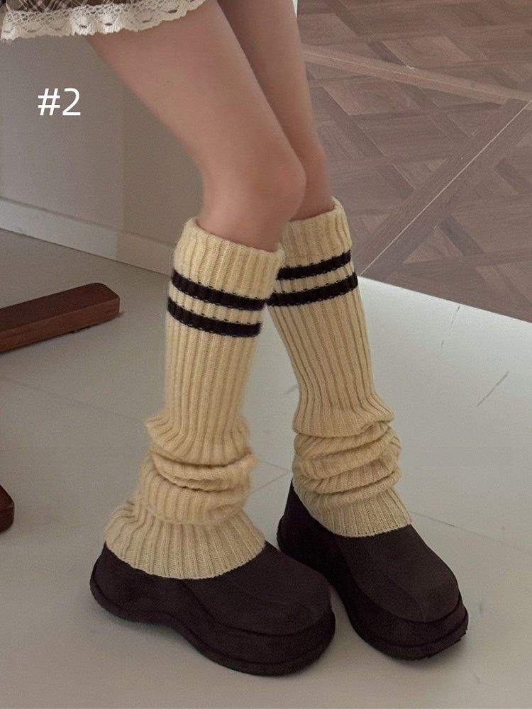7 Options Knit Leg Warmers
