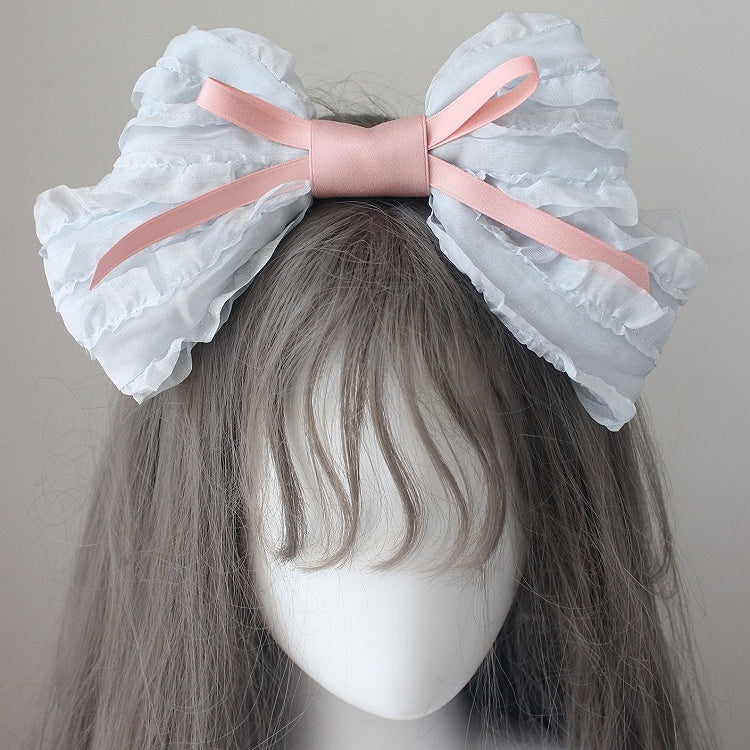 Hairclip 4 Color Options Bow Big