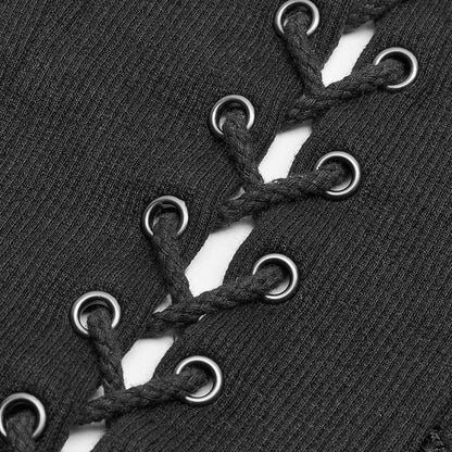 Steampunk Jacquard Black Waistcoat