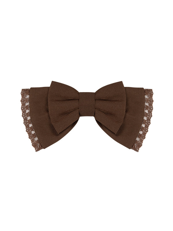 Detachable Bow Big Brown