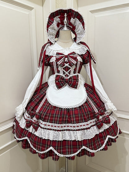 Sleeves with Lace Bunny Ears Blouse White Ruffled Long