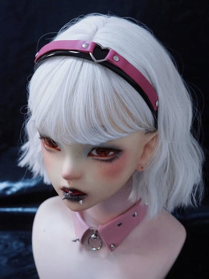 Black & Pink Gothic KC with Heart Decoration - Strange Sugar