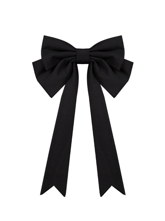 Black Big Bow Dress Accessory