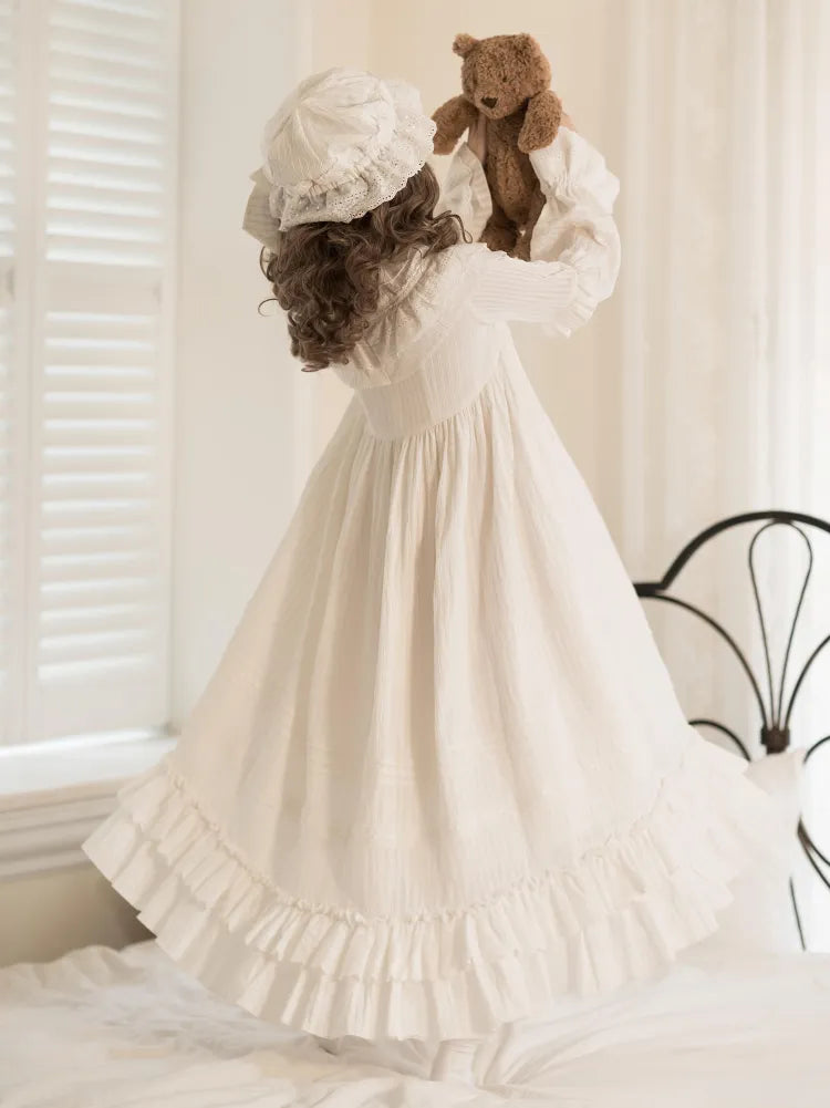 Lolita Baby Shiro Hat White