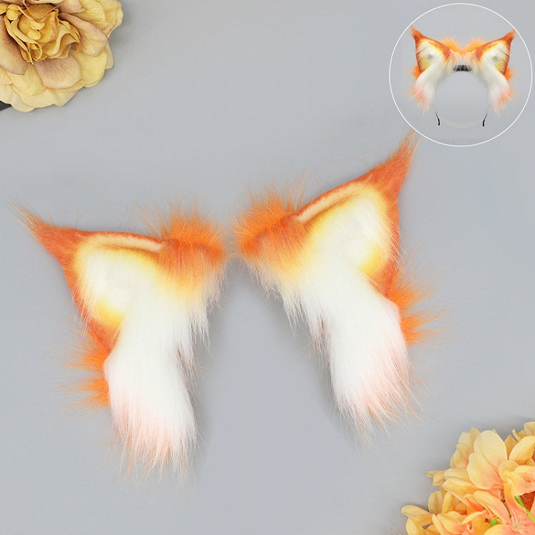 Waggling Ear Faux Fur Lynx 4 Covers Colors