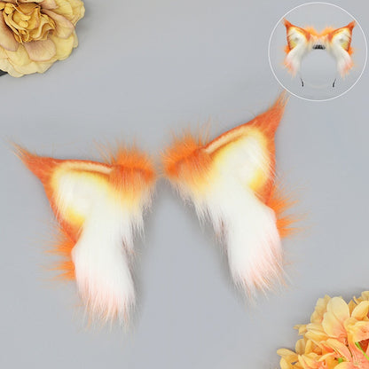 Waggling Ear Faux Fur Lynx 4 Covers Colors