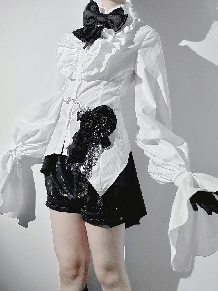 Gothic Lolita Bowtie / Black White