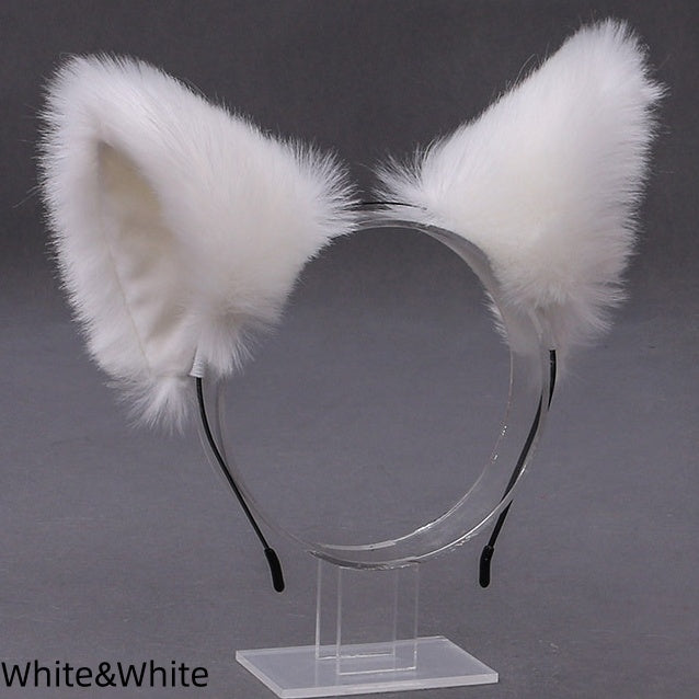 Cute Ear 11 KC Kitty Fur Colors Faux Lolita