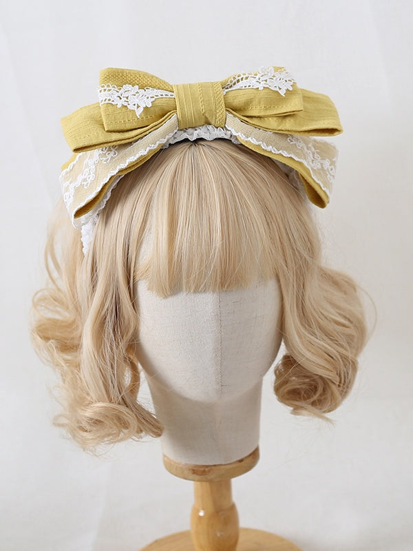 Lolita Bowknot Colors Multi-Layer Elegant 10 Lace KC