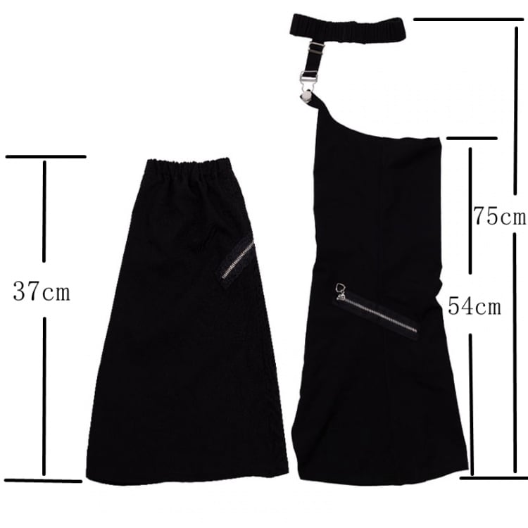 ブラックテックウェアレッグウォーマー