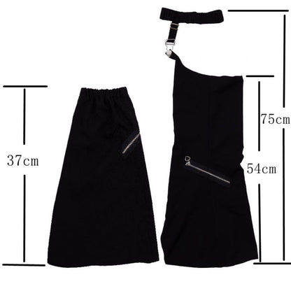 ブラックテックウェアレッグウォーマー