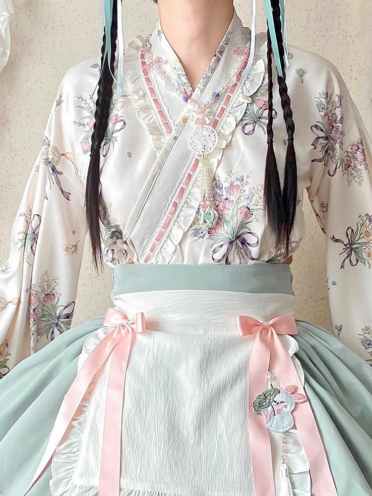 Lolita Han Necklace Beaded Accessory Tassel