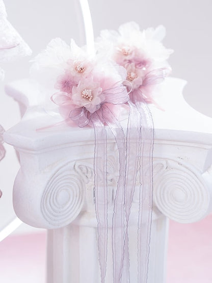 Hairclip Floral Pink-Purple