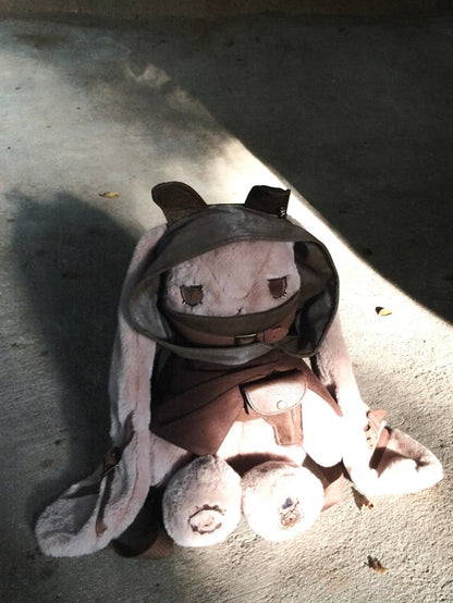 ウェイストランドパンク バウンティハンター バニー ブラウン ぬいぐるみ バニーバッグ / ぬいぐるみ