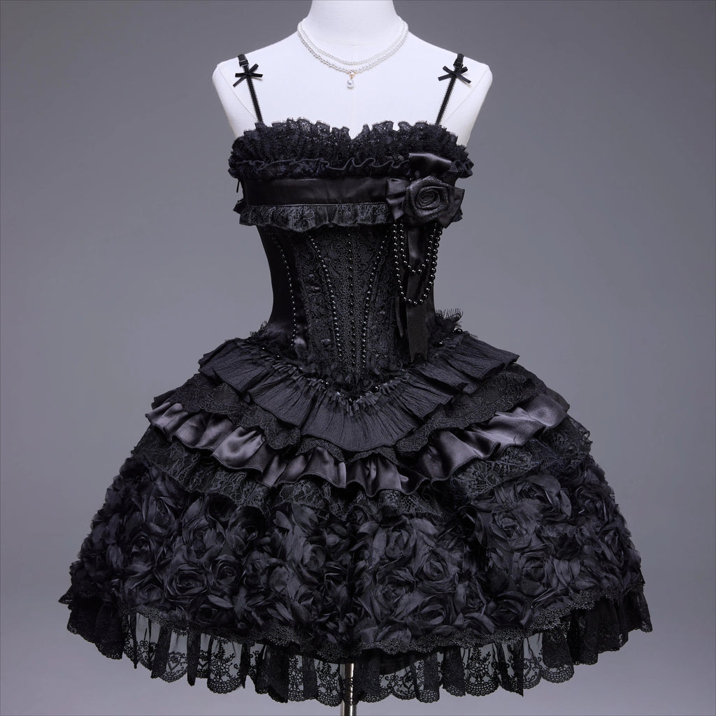 Airfreeing – Unnamed Snow Series Lolita JSK / Cape / Tulle Set
