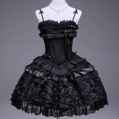 Airfreeing – Unnamed Snow Series Lolita JSK / Cape / Tulle Set