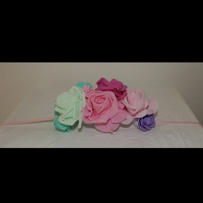 Colorful Hairband Floral Design