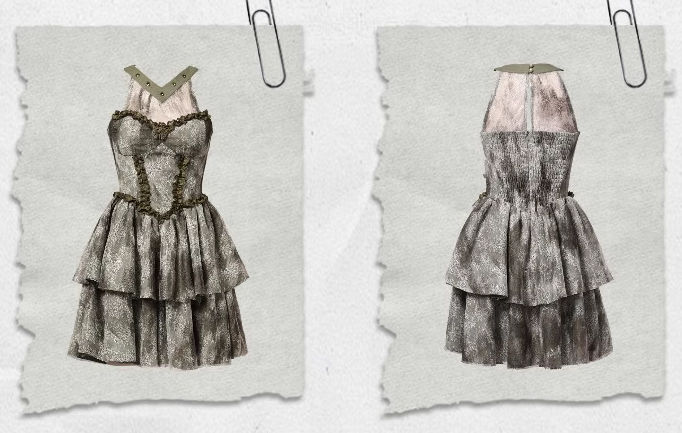 ライトグリーンの森の妖精タイダイドレス