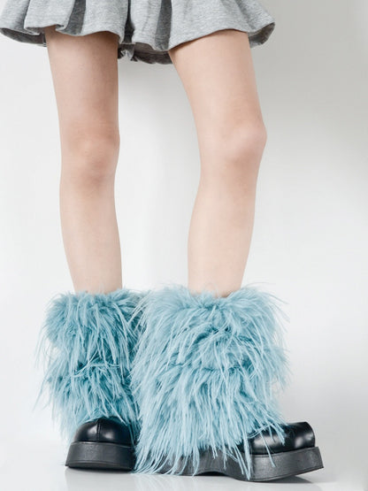 Y2K Fuzzy Leg Version 6 Short/Long Warmers Colors