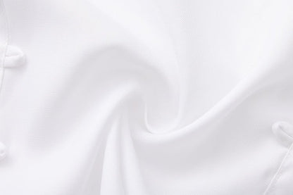 Ouji Aristocrat Lolita Jabot-Hemd im Ritterstil mit weißem Kragen