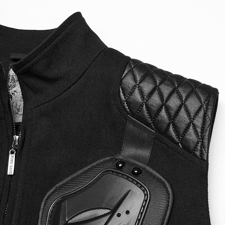Cyberpunk Vest Men's Black