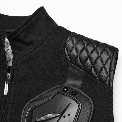 Cyberpunk Vest Men's Black