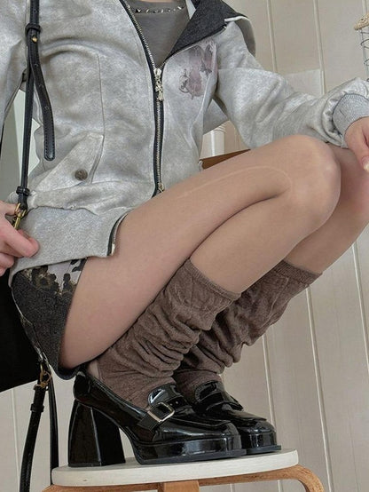 5 Color Options Maillard Palettes Thin Stacked Leg Warmers