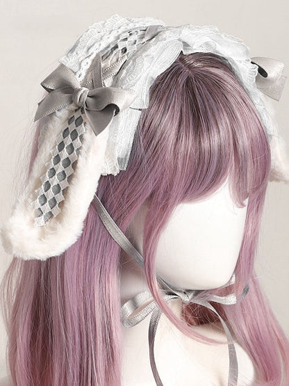 Farbe – Bunny Options Alice Ribbon Haarband in Ohrspitze Lolita Wonderland 7