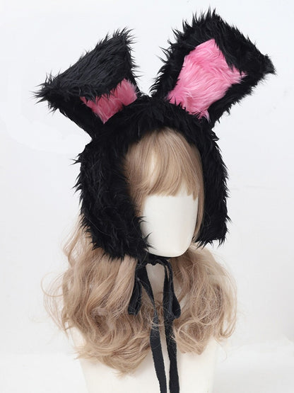 Bunny Ear Options Earmuffs 6 Lolita Plush Sweet Color