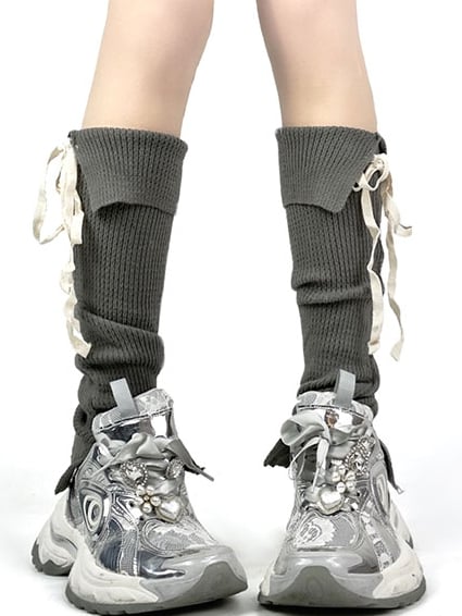 脚の色 5つのオプション ウォーマー ニット