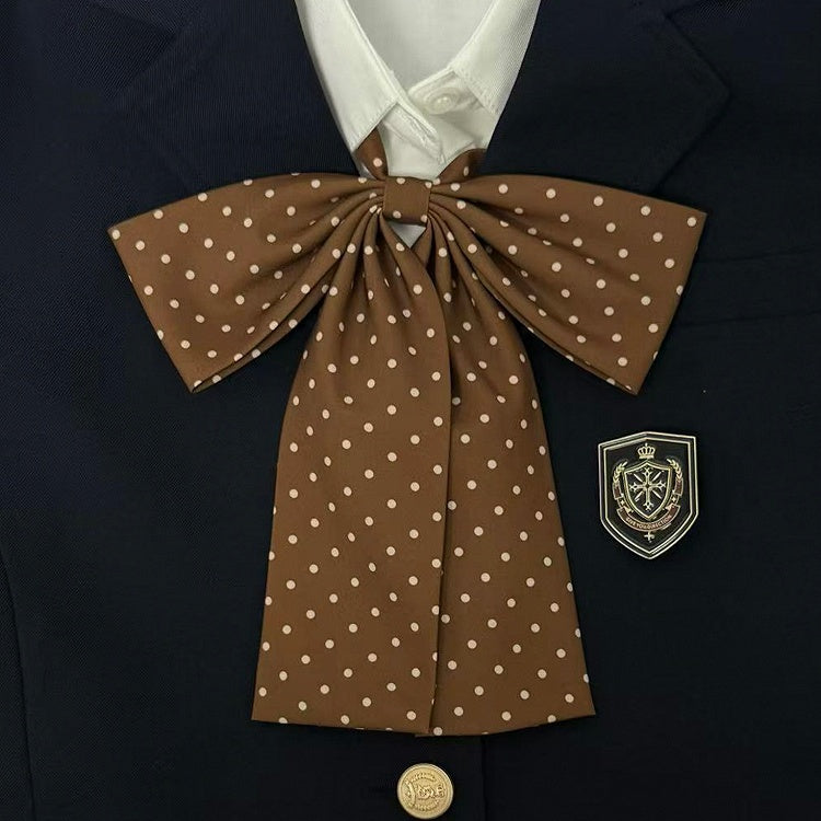 Tie Pattern 11 Bow Color Options Polka-Dot