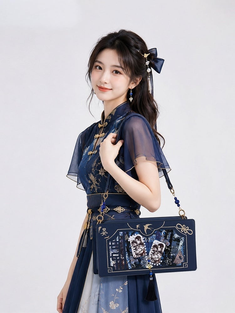 3 Colors Game-inspired Ita Bag with Classic Design Tassel Charm - thejunco