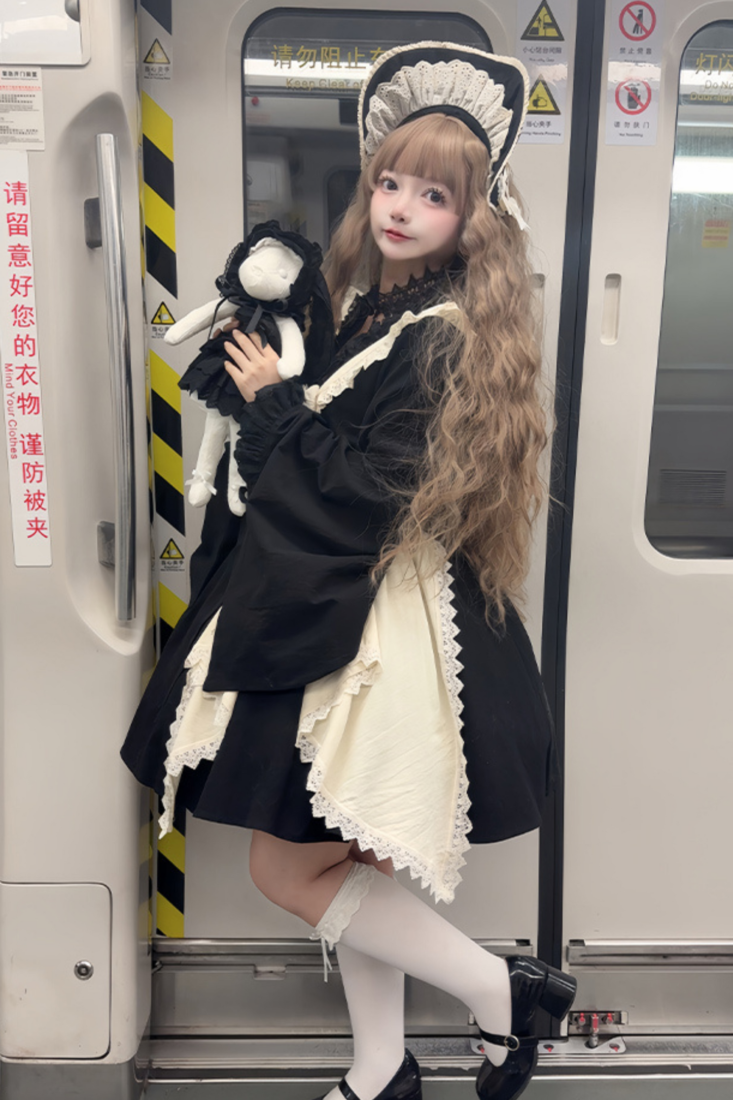 Apron Dress + Lolita Doll Gothic
