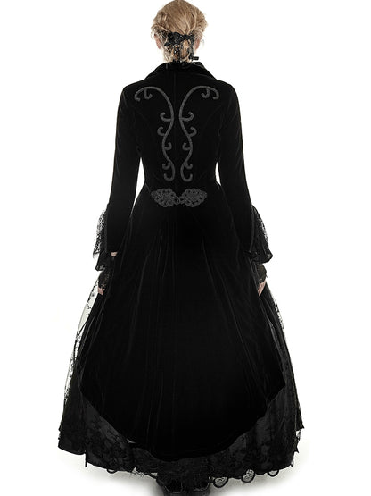 Black Long Gothic Coat